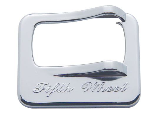 Chrome Plastic Fifth Wheel Rocker Switch Cover fits Peterbilt