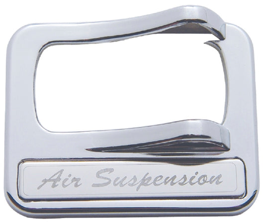 Chrome Plastic Air Suspension Rocker Switch Cover Stainless Plaque fits Peterbilt