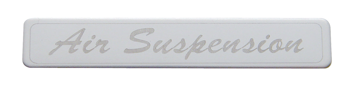 Chrome Plastic Air Suspension Rocker Switch Cover Stainless Plaque fits Peterbilt