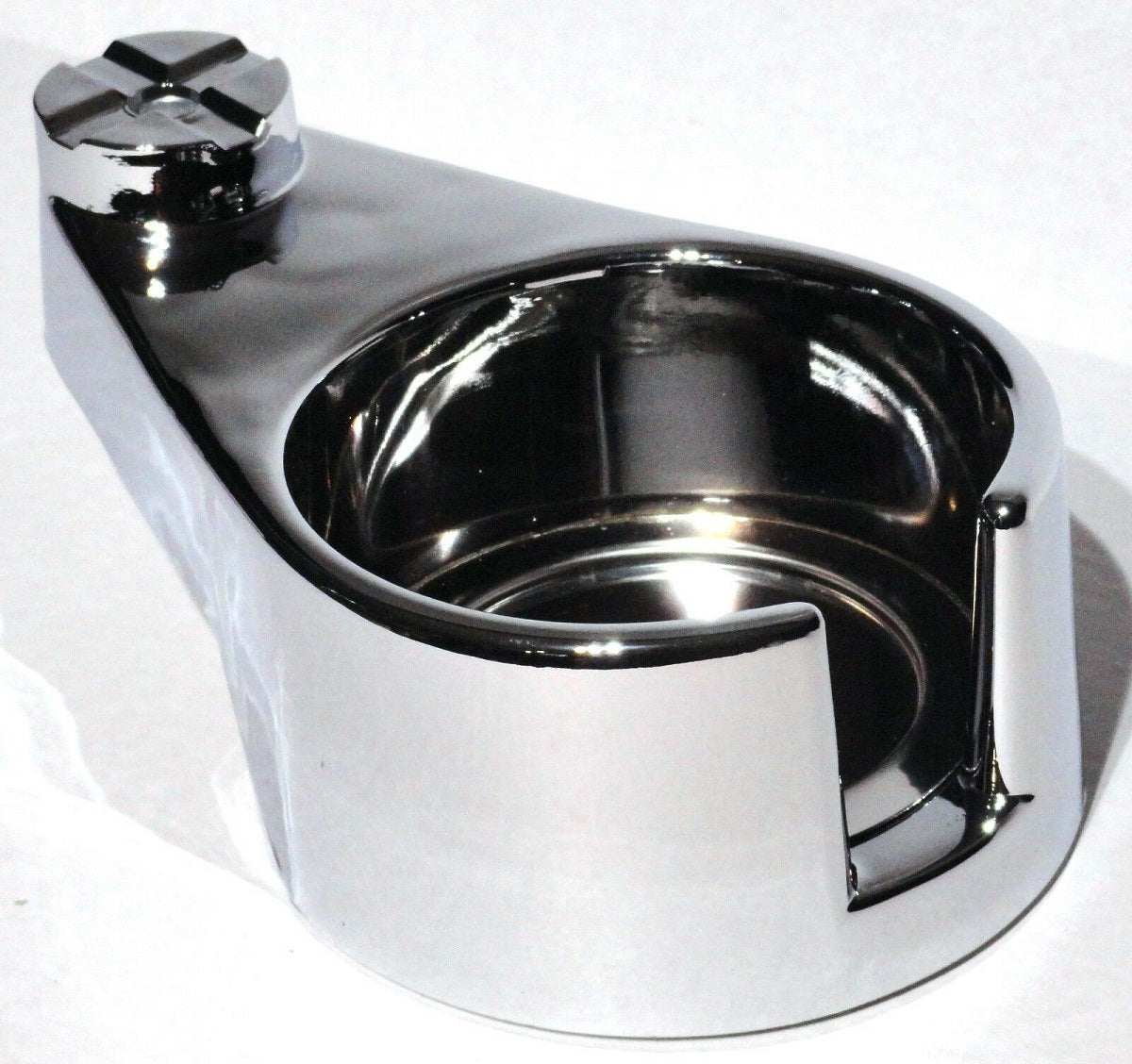 Chrome Plastic Cup Holder For 1986 & Up Freightliner Classic & FLD - Passenger