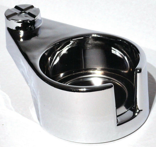 Chrome Plastic Cup Holder For 1986 & Up Freightliner Classic & FLD - Passenger