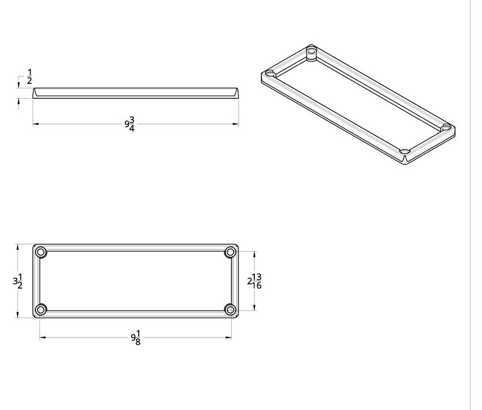 Chrome Plastic Ignition Cntrl Panel Bezel, 2002-05 Fits Kenworth W900/T800/T600/T2000