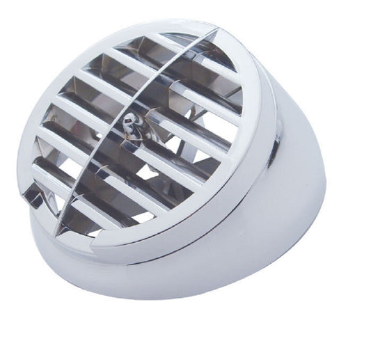 Defroster A/C Vent Round Chrome Plastic  359 Peterbilt Fits Kenworth A Model