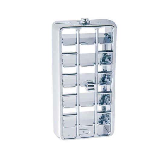 Chrome Plastic A/C Vent For 2000-2005 Peterbilt models 357, 378, 379, and 385