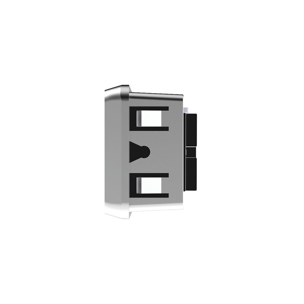 Chrome Plastic Center A/C Heater Vent  2001 and Earlier Fits Kenworth Trucks