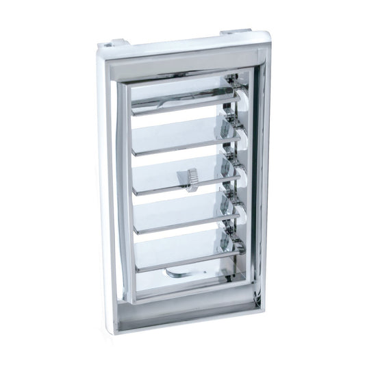 Chrome Plastic A/C Vent (Dash) for Peterbilt 2000 and Older Cabover Trucks