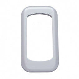 Chrome Plastic Rocker Trim Switch Cover Kit. Peterbilt, Fits Kenworth, Frieghtliner