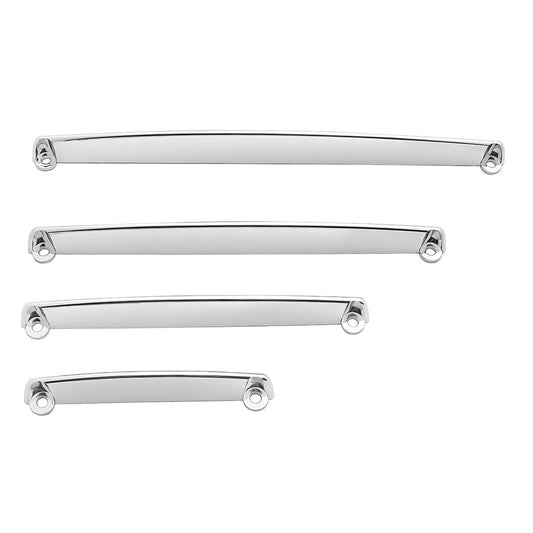 Dash Visor Set  Fits Kenworth 1985-06 T600 Chrome Plastic (4 Pieces)