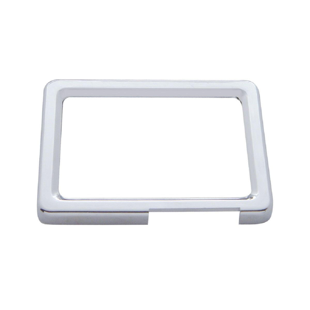 Chrome Plastic Fits Kenworth Center Dash Indicator Bezel with Automatic Transmissions