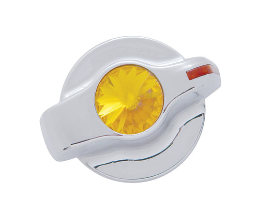 A/C Control Knob with Amber Diamond 2006+ Peterbilt 379, 389, 388, 387, 386, 384