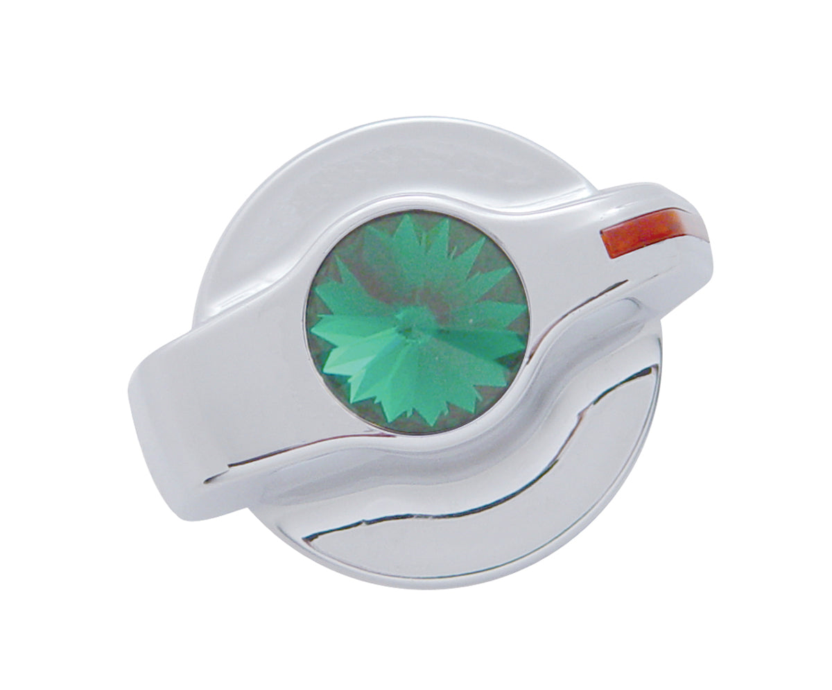 2006-18 Peterbilt A/C control Plate W/Green Knobs 379, 389, 388, 387, 386, 384