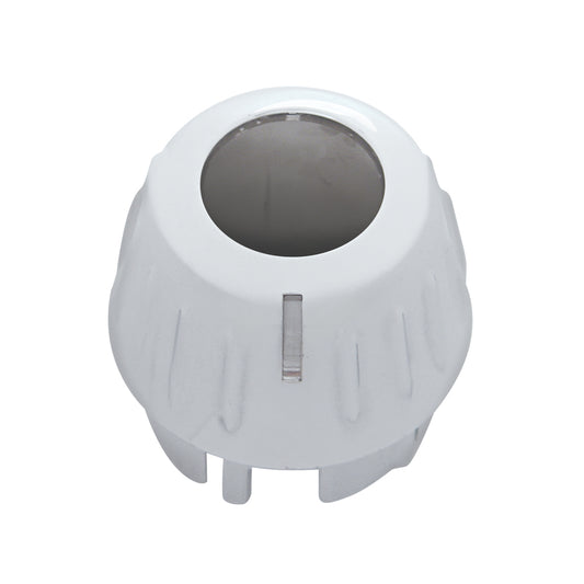 Chrome Plastic Outer A/C Control Knob Fits Various Peterbilt, Fits Kenworth 2006-2019
