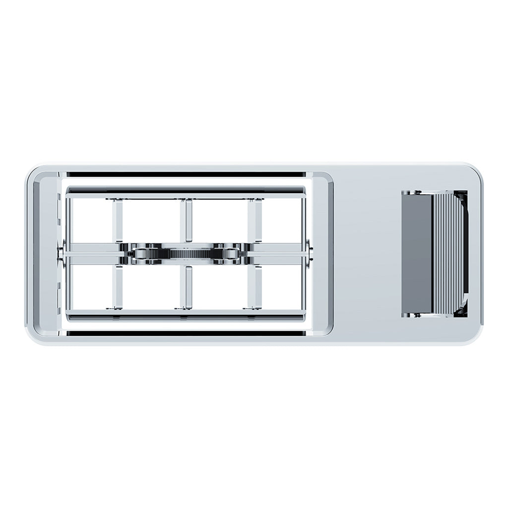 Chrome Plastic A/C Vent. Fits Fits Kenworth 2001 & Earlier - Passenger Side.
