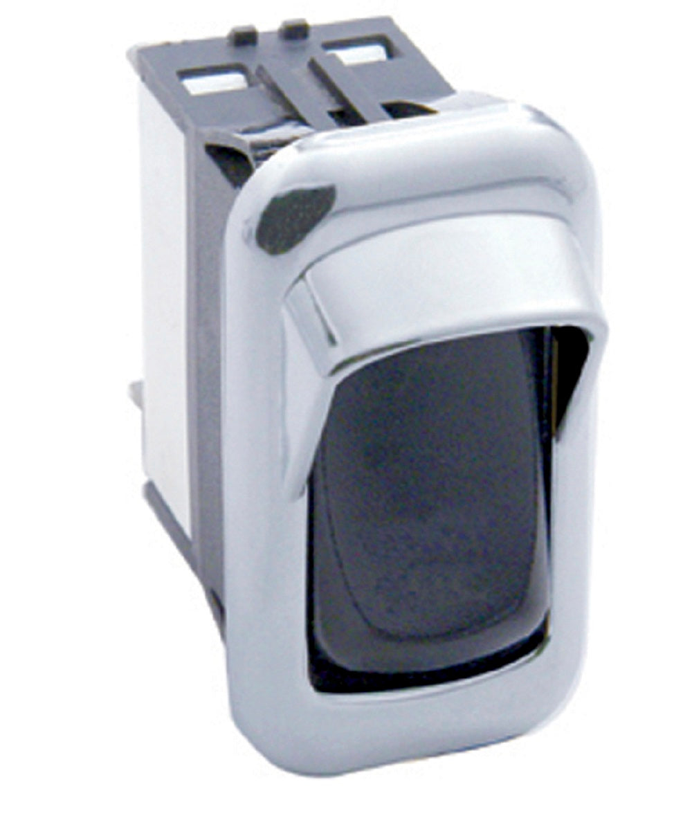 Chrome Plastic Rocker Switch Bezels With Switch Guard (3 Pack)