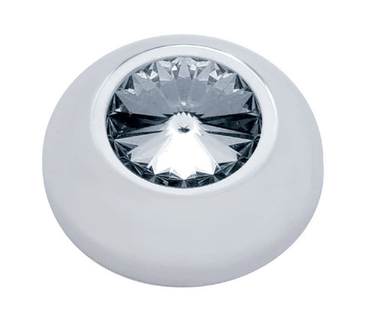 Compartment Knob Cover For 2006 - 18 Peterbilt - Clear Crystal (Card of 2)