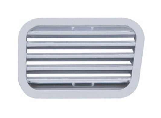 Chrome Plastic A/C Defroster Vent 2006+ Fits Kenworth W900/T800/T660/T600- Driver