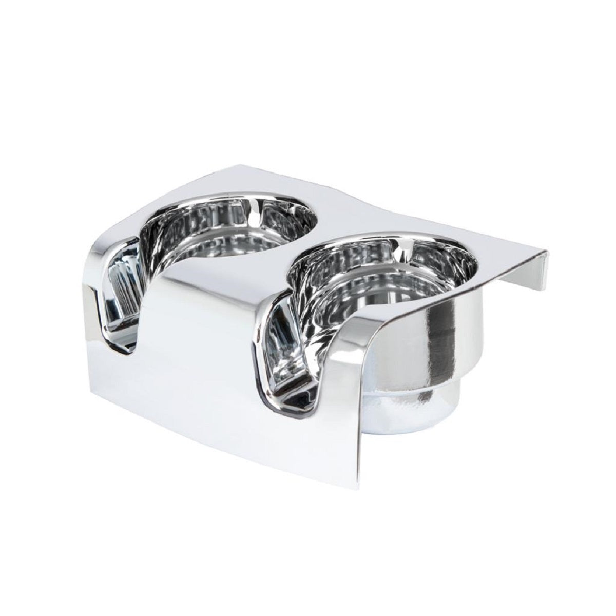 Chrome Plastic Cup Holder  2006+ Fits Kenworth W900/T800 Also fits T660 08-16