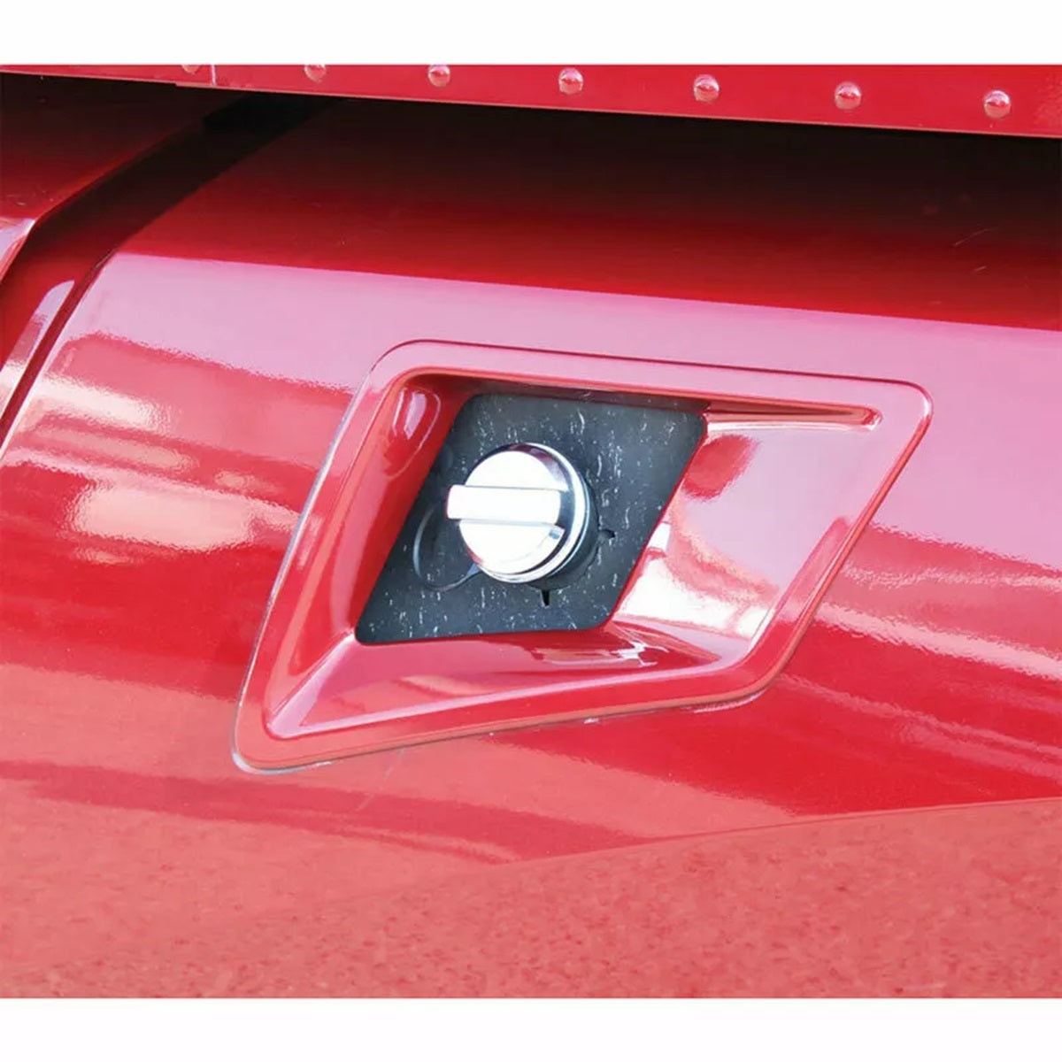 ABS Plastic Chrome DEF Cap Cover Fits Volvo Trucks