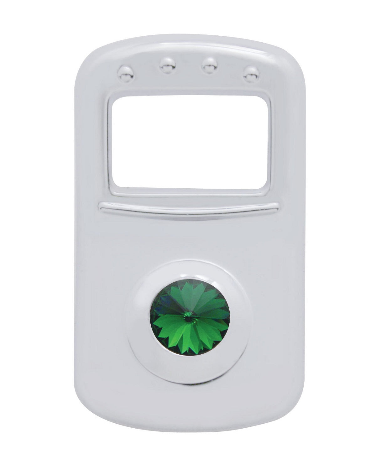 Rocker Switch Cover  Fits Kenworth/Peterbilt - Green Diamond (Card of 3)