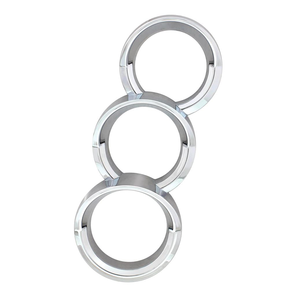 2013-21 Peterbilt 579 Complete Center Counsel Chrome Guage Kit