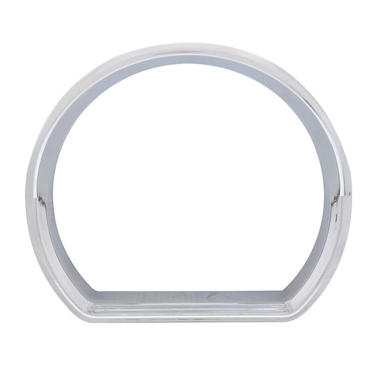 Chrome Plastic Speed/Tachometer Gauge Bezel Peterbilt 579 2013-21 & 587 2010-16
