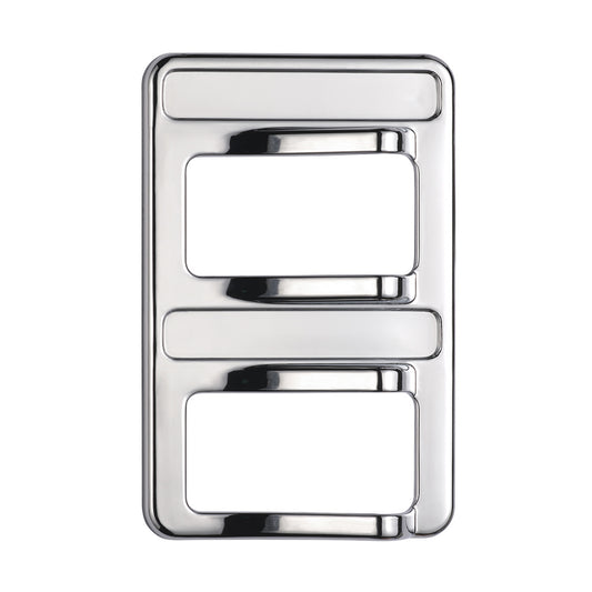 Chrome Rocker Switch Cover Peterbilt 579 (2012-2019) 567 (2004-2019) 2-Switches