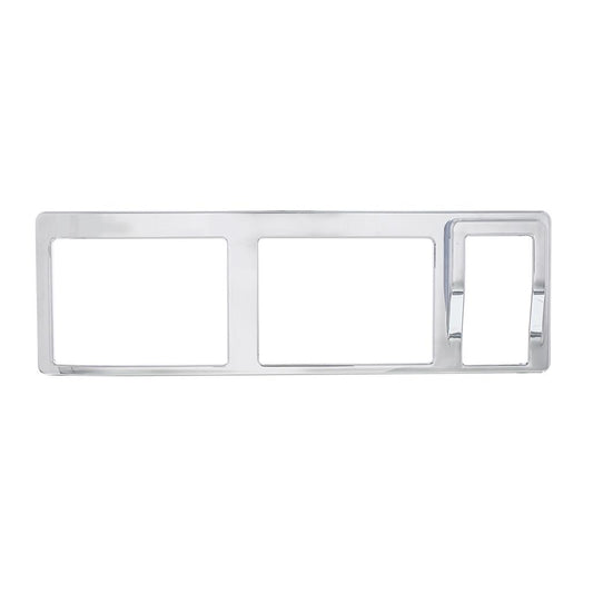 Chrome Plastic 7-Rocker Switch Bezel For 2013-2021 Peterbilt 579