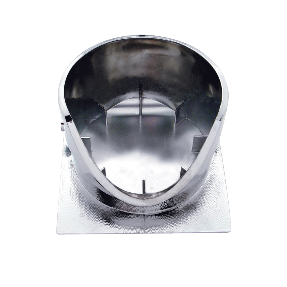 CHROME PLASTIC FLIP OVER CUP HOLDER FOR 1998-2002 FREIGHTLINER CENTURY