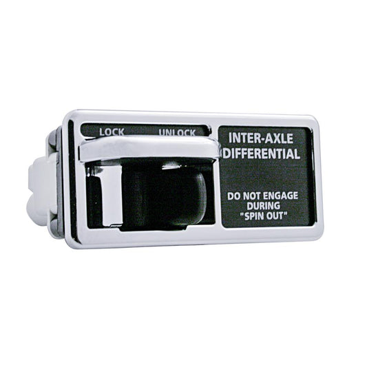 (3) Chrome Toggle Switch Trim for Freightliner - Old Style