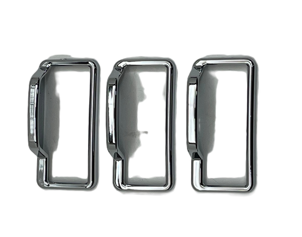 Toggle Switch Trim for Freightliner Century 2006-10, Columbia 2006-14, Card of 3