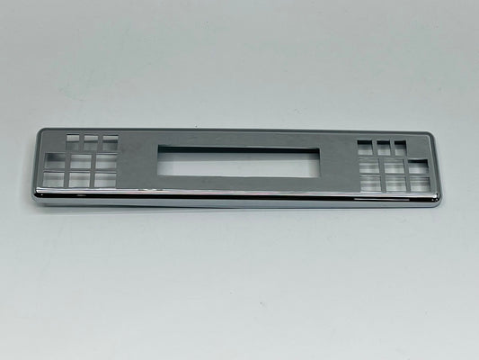 Freightliner Chrome Plastic Center Dash Warning Light Panel Cover 10.5 in.