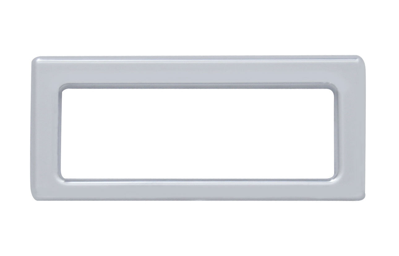 Chrome Plastic Center Warning Light Trim Fits International 9000 Series Trucks