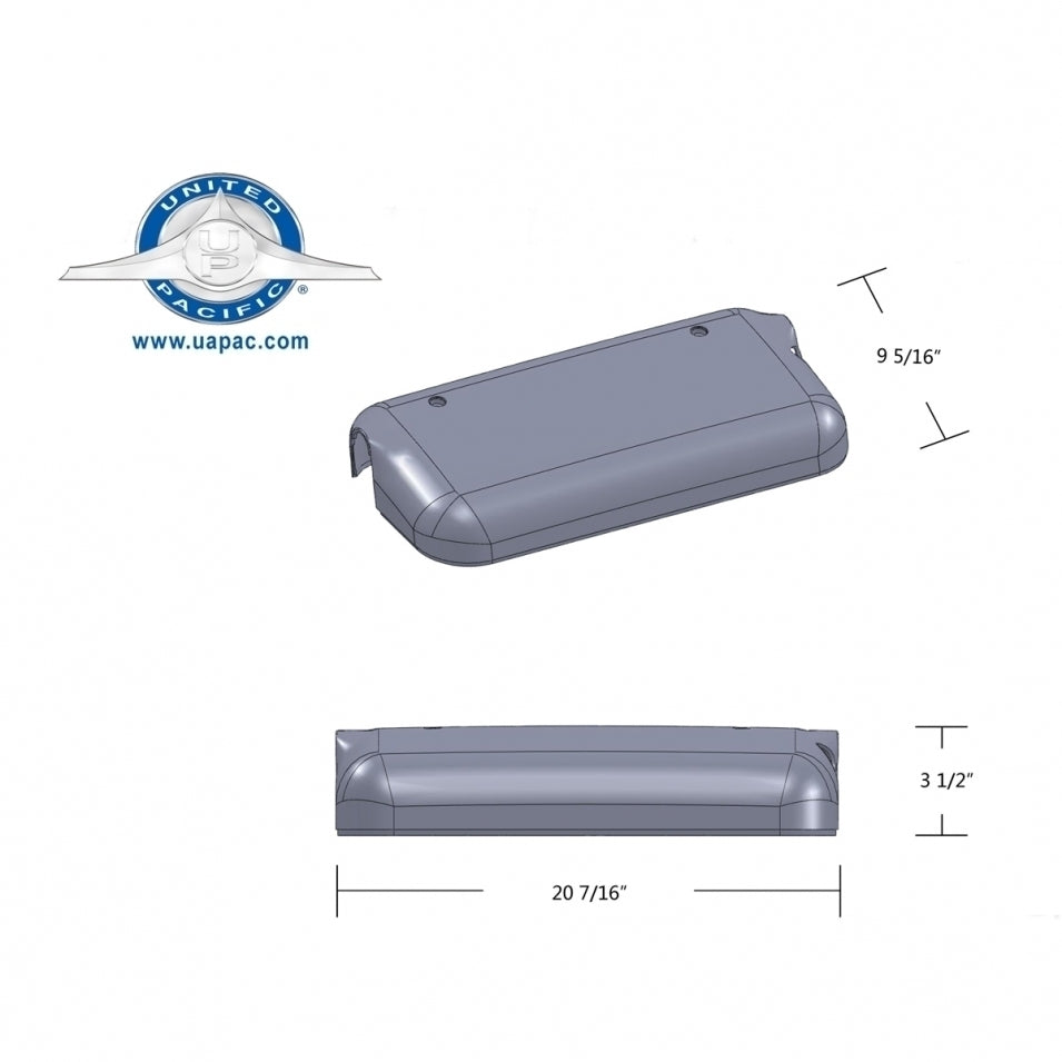 2005+ Freightliner Century & Columbia Chrome Mirror Cover - Driver