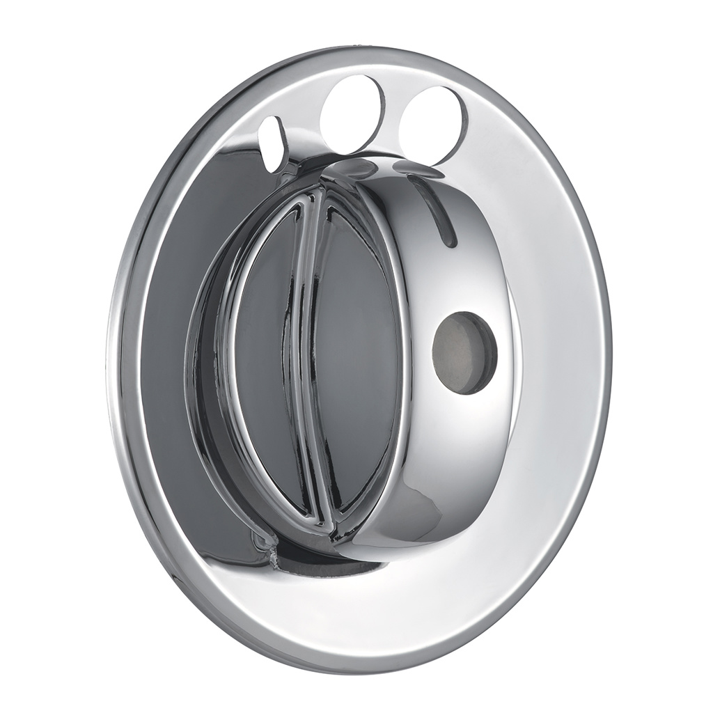 Switch Cover Headlight Chrome Plastic 2-Piece Freightliner Cascadia 2007 - 18