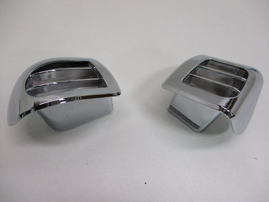 Freightliner 2007+ Cascadia Heater A/C Dash Vents Chrome Plastic Right Left Side