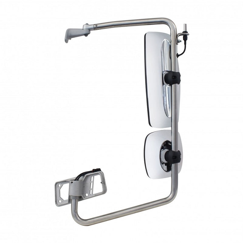 Freightliner Columbia 2002+ Chrome Electric Heated Mirror Assembly - Driver Side