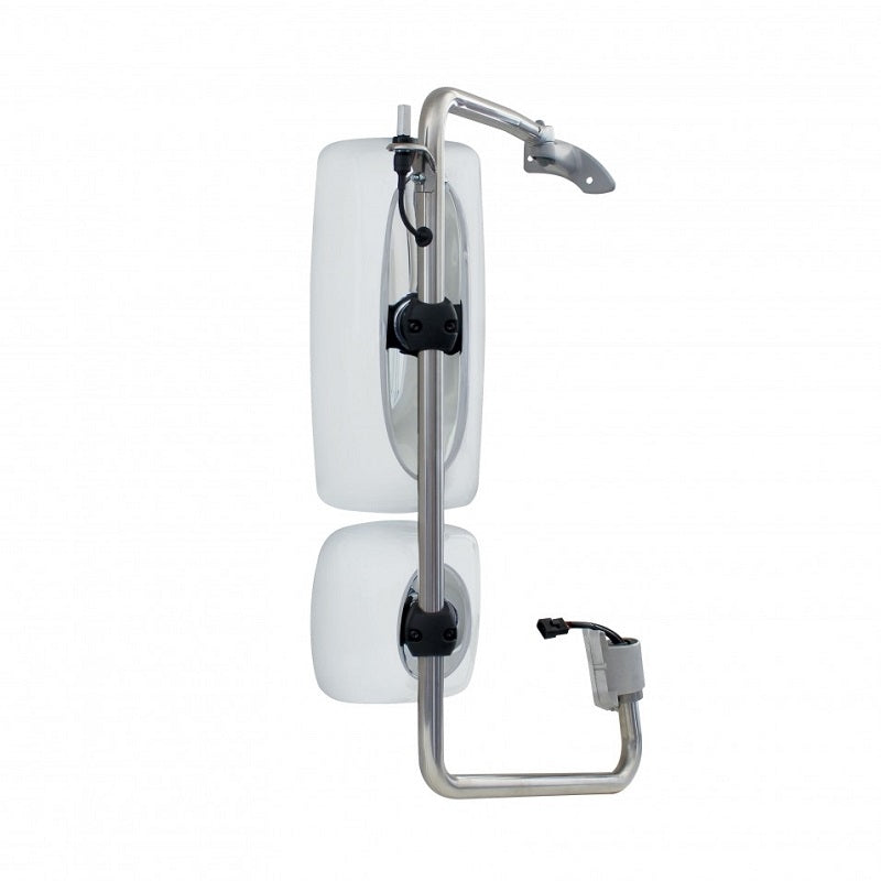 Freightliner Columbia 2002+ Chrome Electric Heated Mirror Assembly - Passenger
