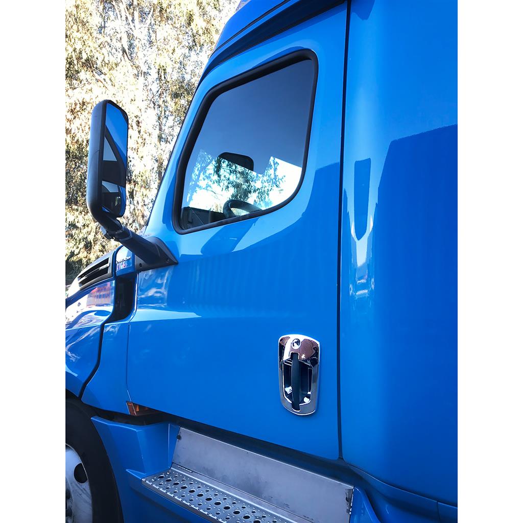 Chrome Door Handle Cover For 2018-2022 Freightliner Cascadia - Driver