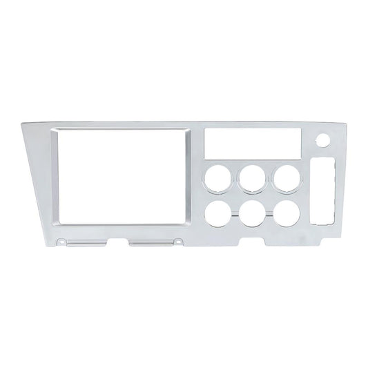 Chrome Center Dash Upper Panel For 2018-2021 Freightliner Cascadia