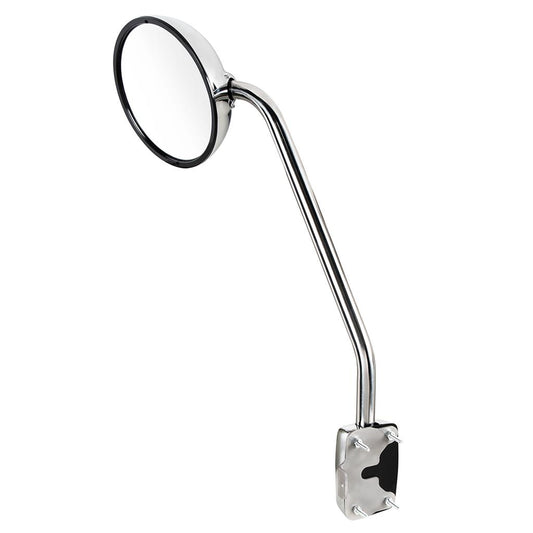 2013-19 Exterior Hood Mounted Chrome Mirror Driver Side LH  Fits Kenworth T680