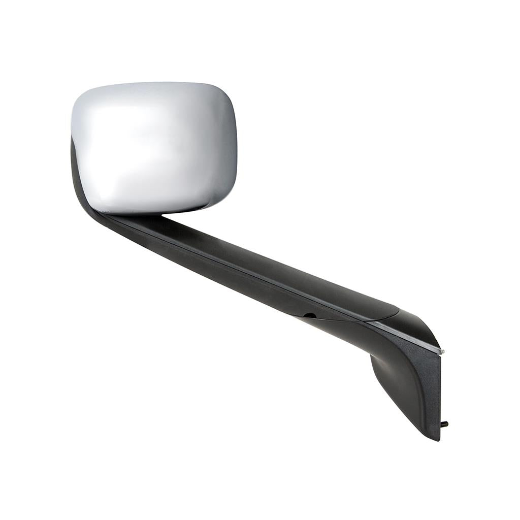 Chrome Hood Mirror With Heated Lens 2018-2020 Freightliner Cascadia -Passenger