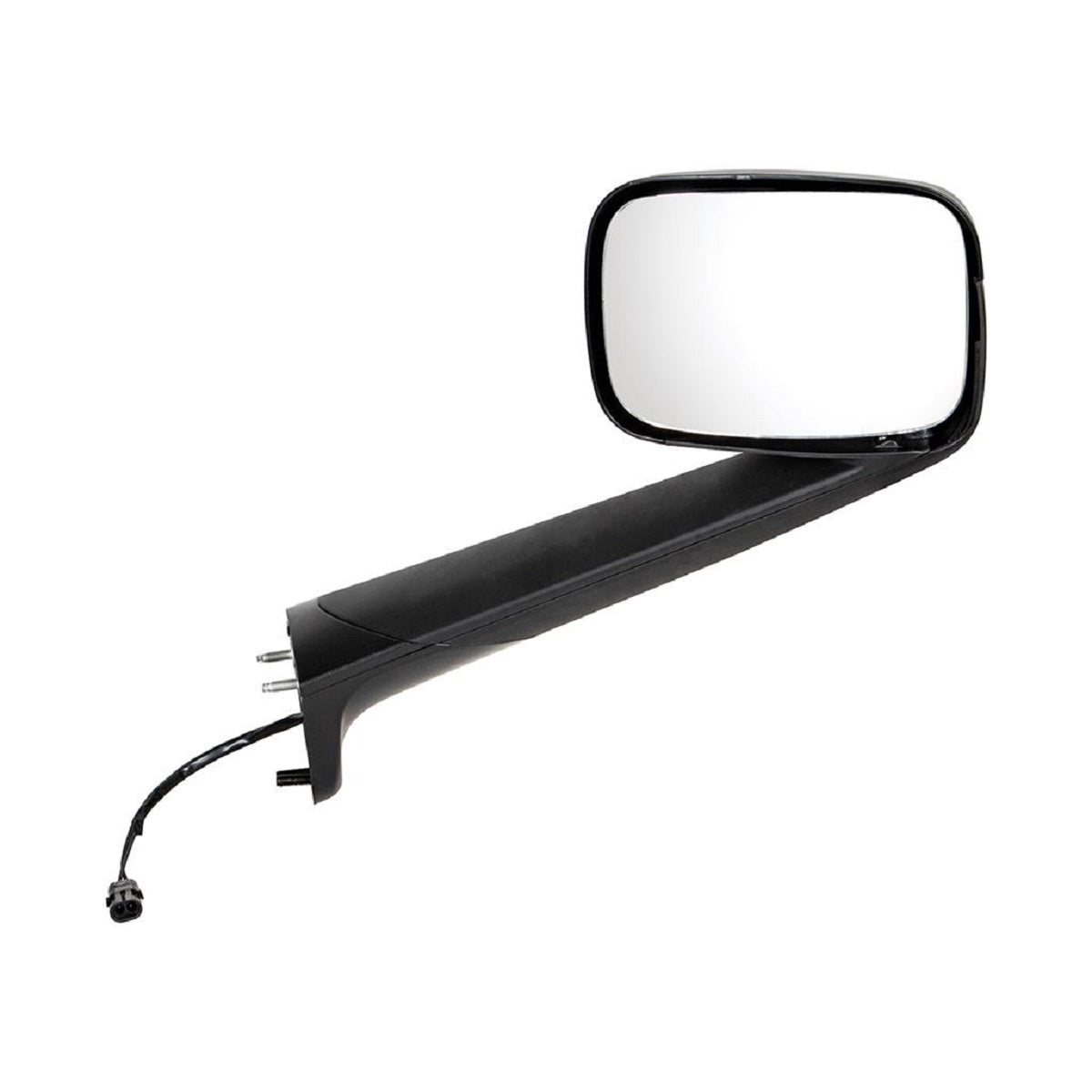 Black Hood Mirror With Heated Lens 2018-2020 Freightliner Cascadia -Passenger