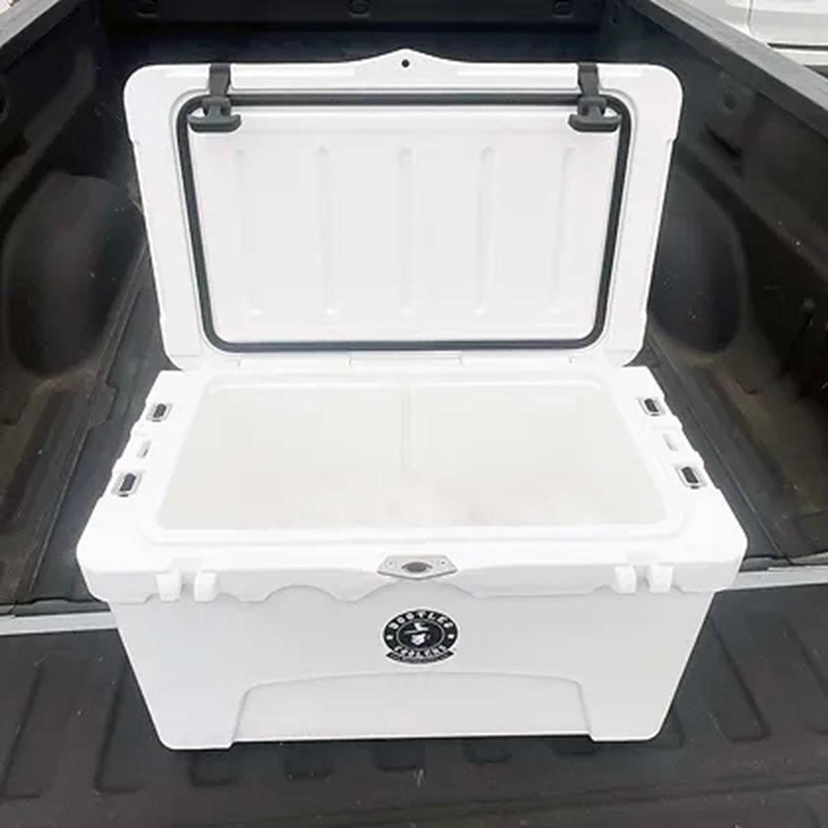 45 Qt Rotomold Heavy Duty Hard 45 Quart Cooler Portable Ice Chest Gray