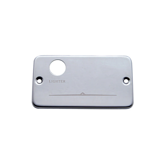 Dash Plate Lighter Replacement Stainless Steel for Freightliner Classic FLD