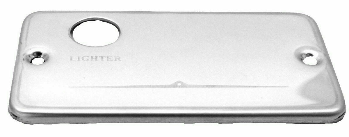 Dash Plate Lighter Replacement Stainless Steel for Freightliner Classic FLD