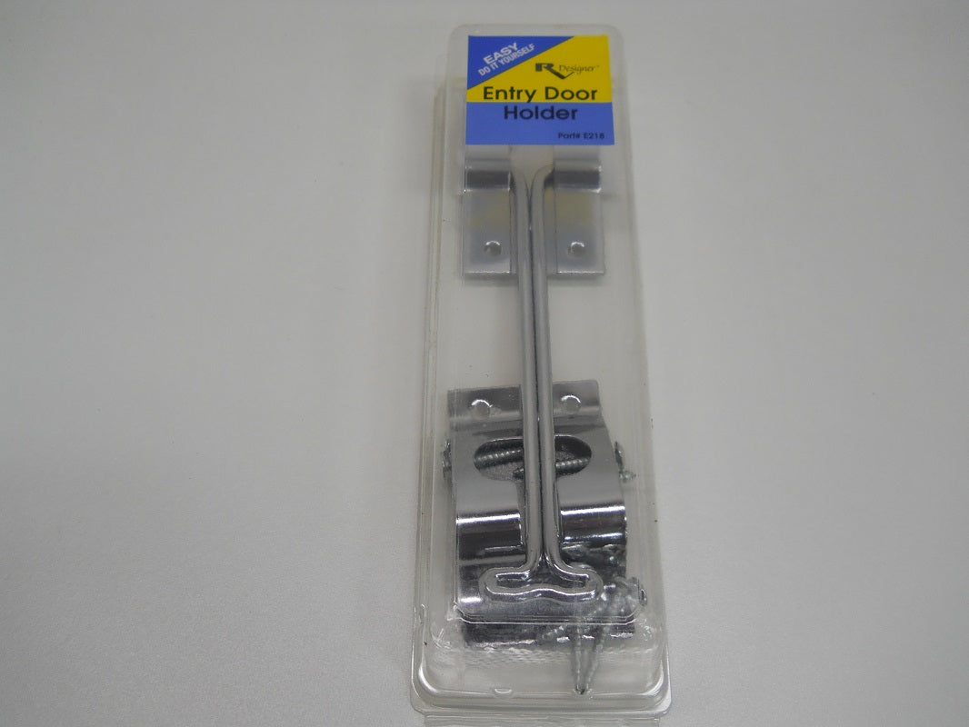 6" Metal RV Camper Horse Work Enclosed Trailer Door Stop Holder Latch Kit