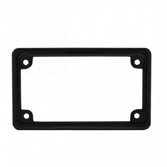 Black Motorcycle License Plate Frame