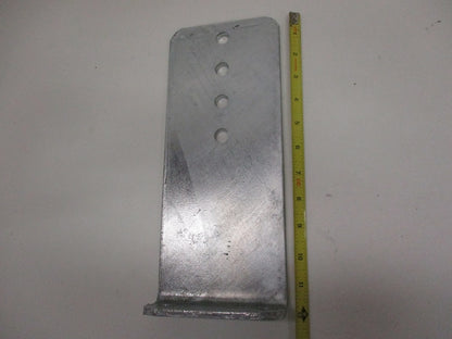 (4) Vertical Pontoon Boat Trailer Bunk Bolster L Brackets / 5" by 12" Galvanized