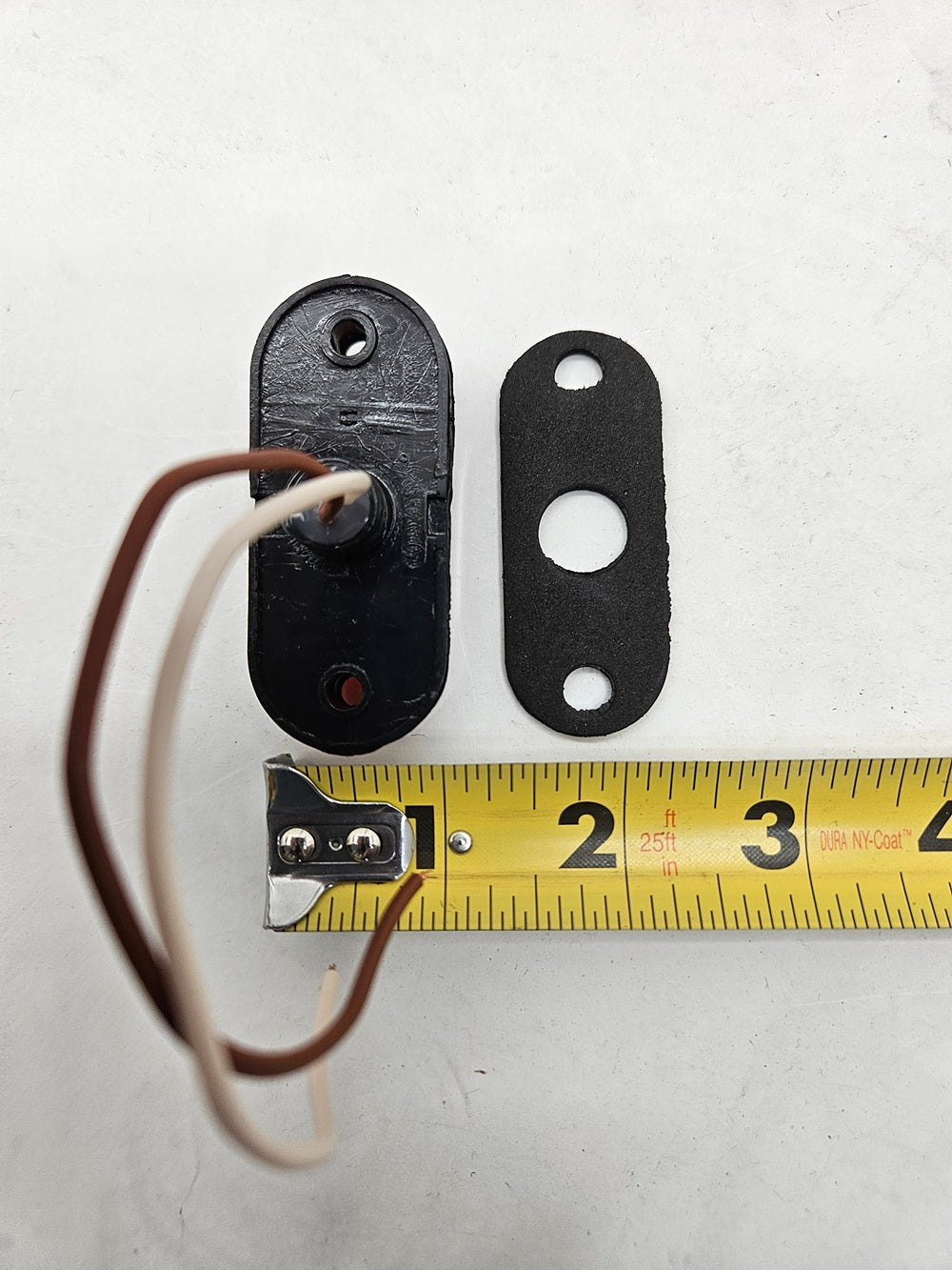 Amber LED 2.5" Truck Trailer Clearance Side Marker Light / Hot Dot Surface Mount