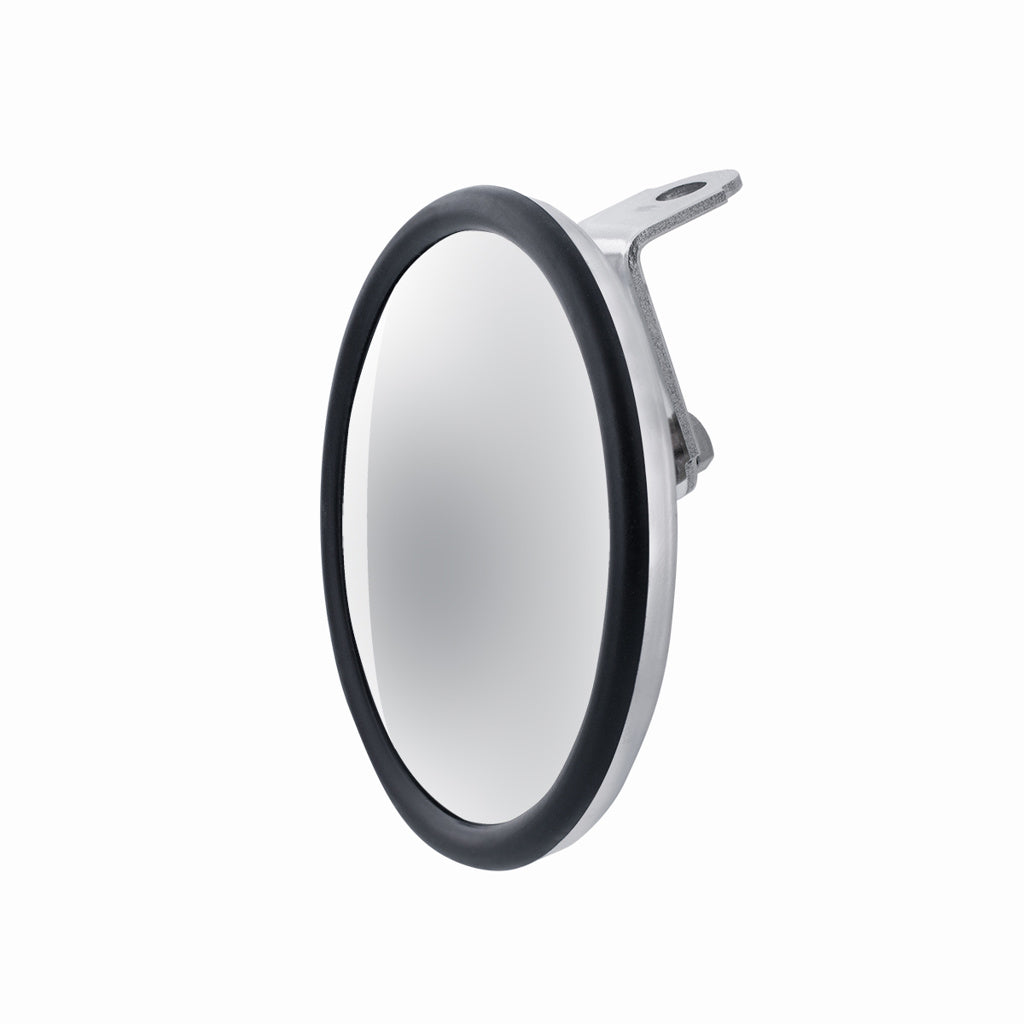 5" 430 Stainless Steel 320R Convex Mirror With Centered Mounting Stud